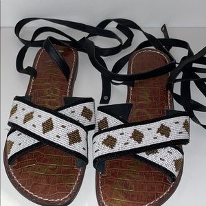 Sam Edelman wrap up gladiator sandals